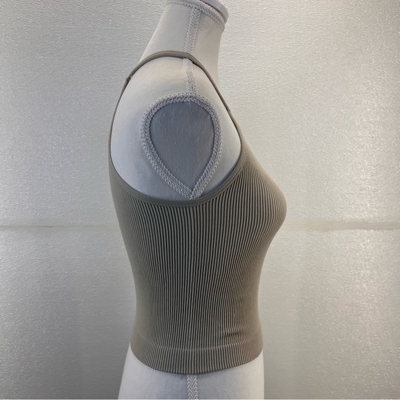 NWT Women's Crop  Washed Seamless Rib-Knit Camisole Crop Tank Tops SIZE XS/S - Picture 9 of 17